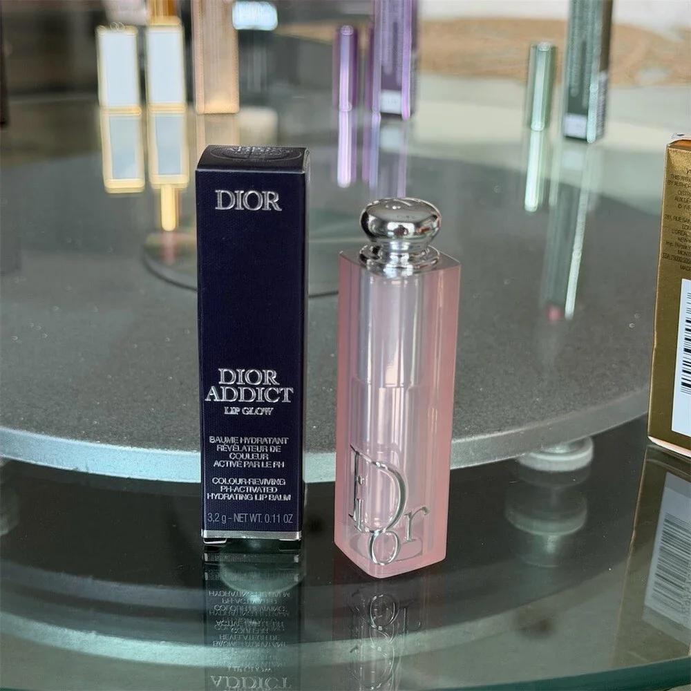 Dior Addict Lip Glow Hydrating Lip Balm 078 Icy Blue 3.2g Boxed